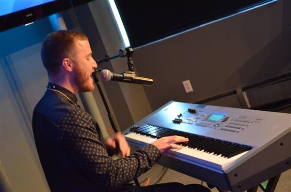 Mike Posner acoustic performance with KISS 95.7 at the Dunkin Donuts Music Lounge 7/18/13
Photo by KISS 95.7
kiss957.com
 Mike Posner acoustic performance with KISS 95.7 at the Dunkin Donuts Music Lounge 7/18/13
Photo by KISS 95.7
kiss957.com