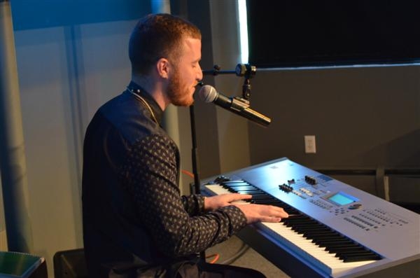 Mike Posner acoustic performance with KISS 95.7 at the Dunkin Donuts Music Lounge 7/18/13
Photo by KISS 95.7
kiss957.com
 Mike Posner acoustic performance with KISS 95.7 at the Dunkin Donuts Music Lounge 7/18/13
Photo by KISS 95.7
kiss957.com