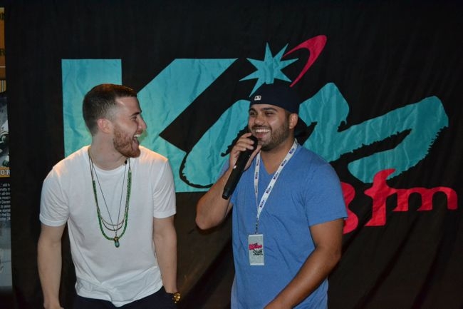 Mike Posner at the KISS 108 FM Believe Tour Pre-Party in Boston, MA 7/20/13
kiss108.com
 Mike Posner at the KISS 108 FM Believe Tour Pre-Party in Boston, MA 7/20/13
kiss108.com