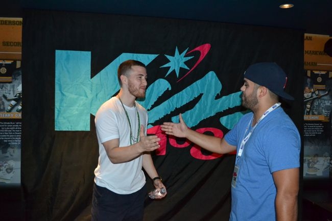 Mike Posner at the KISS 108 FM Believe Tour Pre-Party in Boston, MA 7/20/13
kiss108.com
 Mike Posner at the KISS 108 FM Believe Tour Pre-Party in Boston, MA 7/20/13
kiss108.com
