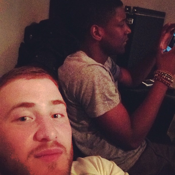 Mike Posner and Labrinth in a studio in London 4/25/13
Photo by Mike Posner
instagram.com/mikeposner
 Mike Posner and Labrinth in a studio in London 4/25/13
Photo by Mike Posner
instagram.com/mikeposner