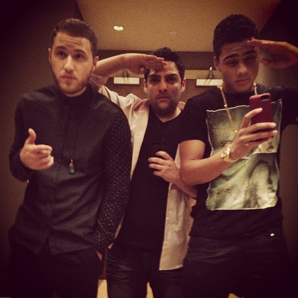 Mike Posner, Matt M.Rok and Quincy - Las Vegas, NV 5/25/13
Photo by Matt M.Rok
instagram.com/matt_mrok
