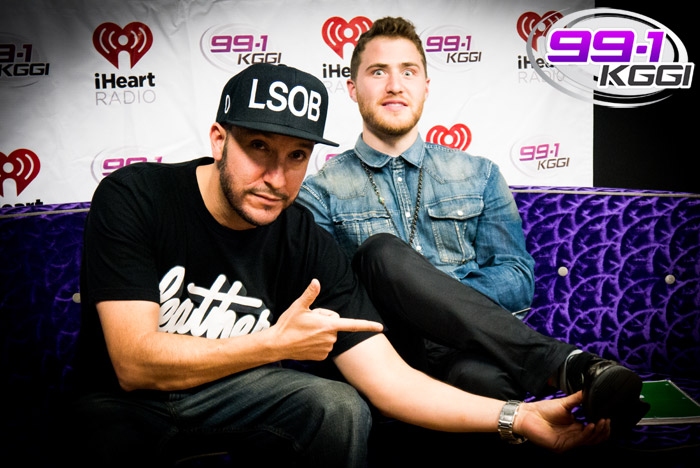 Mike Posner with ODM of 99.1 KGGI - Riverside, CA 1/17/14
kggiradio.com
 Mike Posner with ODM of 99.1 KGGI - Riverside, CA 1/17/14
kggiradio.com