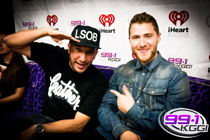 Mike Posner with ODM of 99.1 KGGI - Riverside, CA 1/17/14
kggiradio.com
 Mike Posner with ODM of 99.1 KGGI - Riverside, CA 1/17/14
kggiradio.com