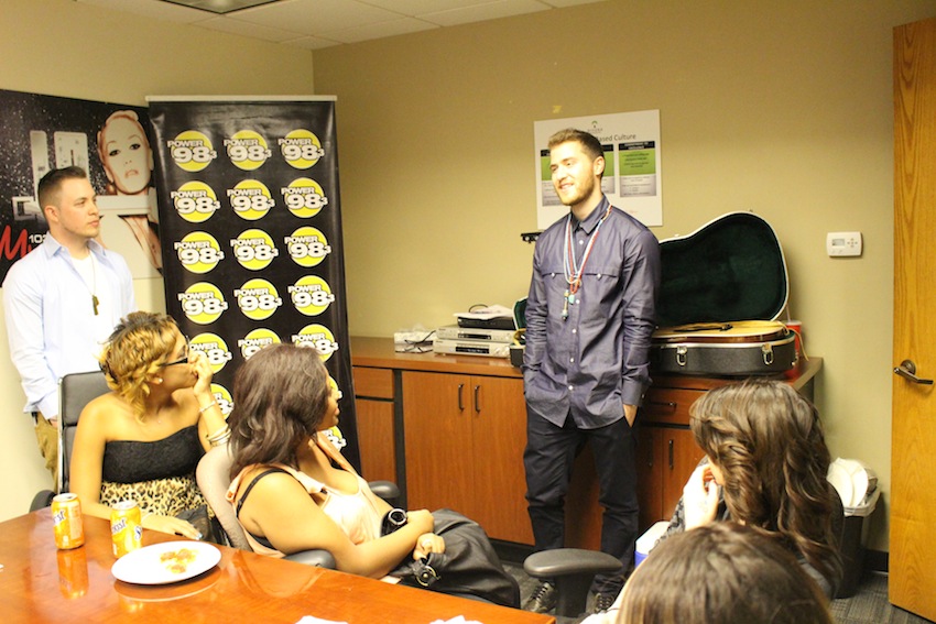 Mike Posner at Power 98.3 FM - Phoenix, AZ 1/23/14
power983fm.com
