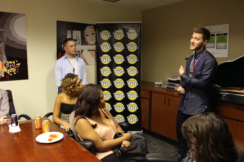 Mike Posner at Power 98.3 FM - Phoenix, AZ 1/23/14
power983fm.com

