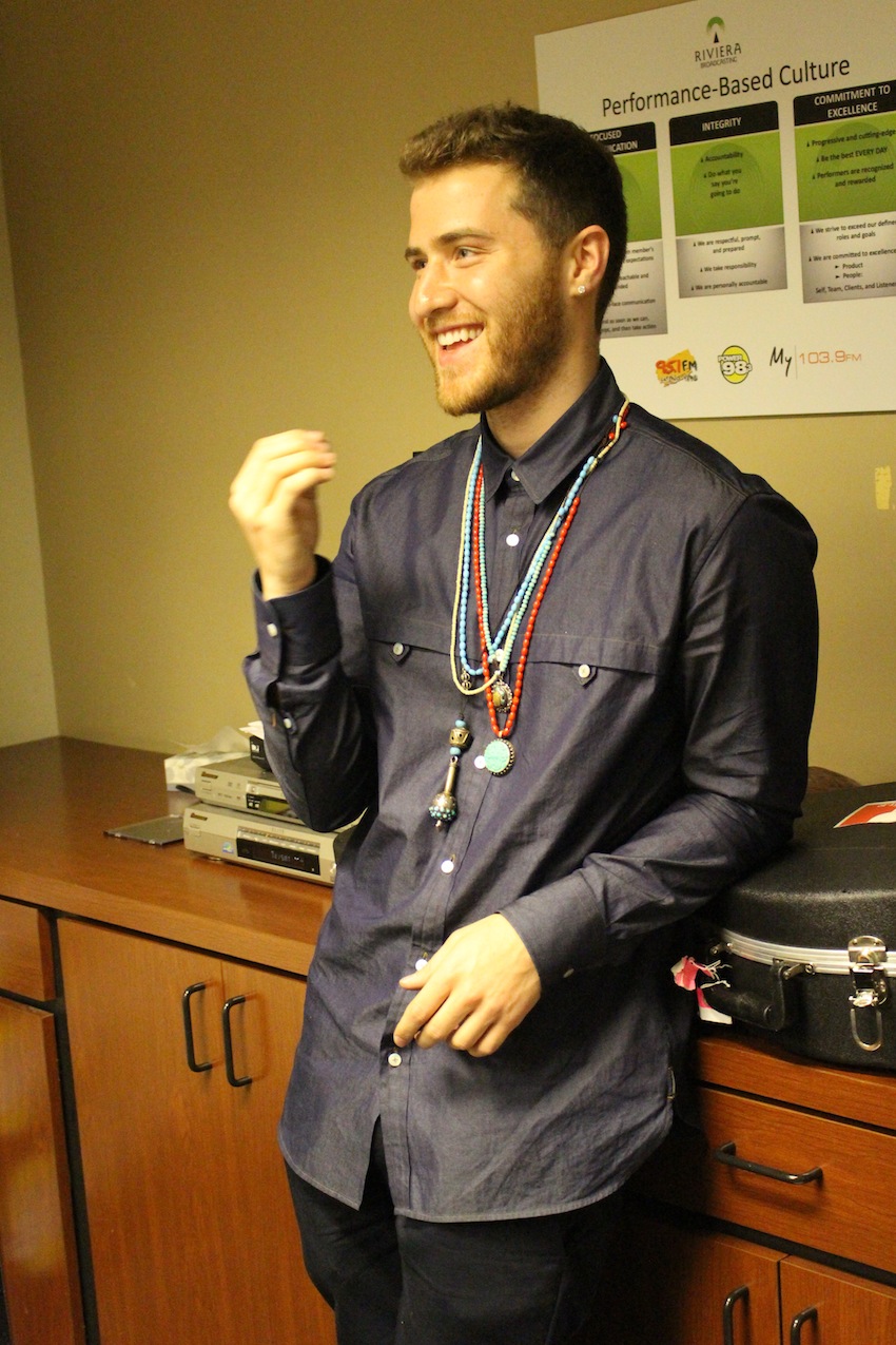 Mike Posner at Power 98.3 FM - Phoenix, AZ 1/23/14
power983fm.com

