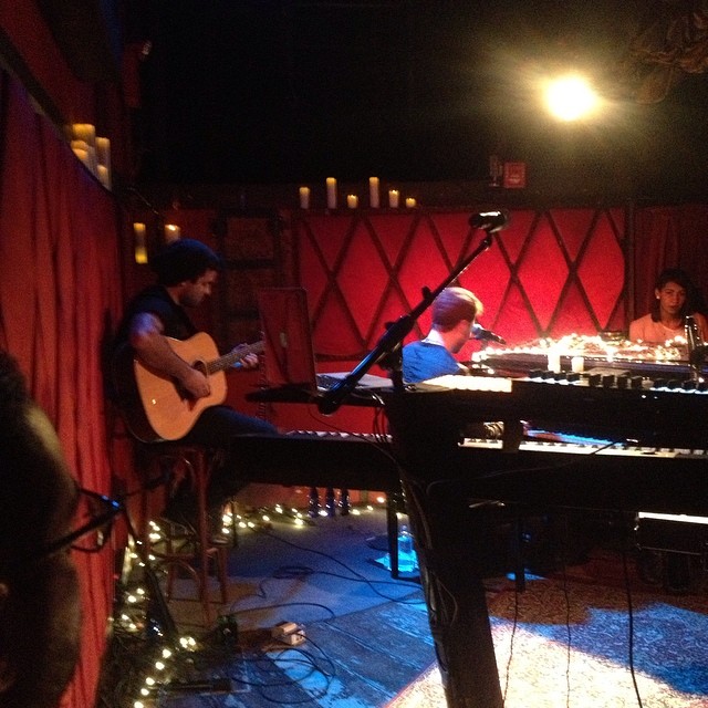 Mike Posner performing on his Unplugged Tour in New York City, NY 4/3/14
Instagram @jvermilye
