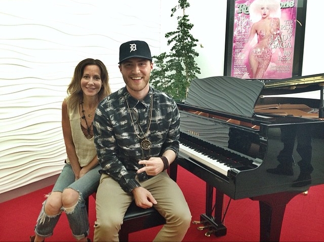 Mike Posner at Sony/ATV Music Publishing office 5/12/14
Instagram @sonyatvmusicpub
