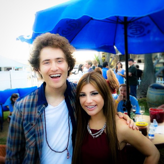 Mike Posner with Syd Duran (singer of the band Valora) at vocal coach Dave Stroud's Wedding Reception at Rosenthal - The Malibu Estate Winery in Malibu, CA 10/10/2014
instagram.com/sydduran 
