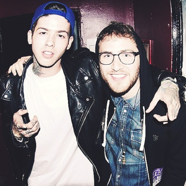 Mike Posner with T. Mills at All I Wanna Do Tour at Theatre of Living Arts in Philadelphia, PA 3/30/14
Instagram @tmills
