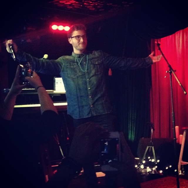 Mike Posner performing on his Unplugged Tour at The Mint in Los Angeles, CA 4/10/14
Instagram @josephjamesactor

