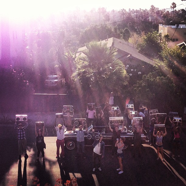 On the set of Mike Posner "The Way It Used To Be" music video - Los Angeles, CA 7/24/13 
Photo by Valene Del Rosario
instagram.com/lovevalene
