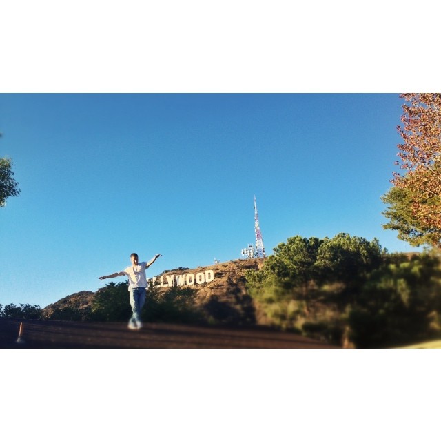 Mike Posner shooting "Top of the World" music video - Hollywood Hills, Los Angeles, CA 11/14/13
Instagram @jonjonaye
