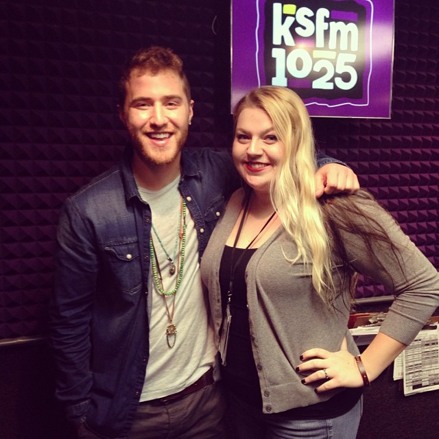 Mike Posner at 102.5 KSFM radio station - Sacramento, CA 1/8/14
Instagram @torithetigerr
 Mike Posner at 102.5 KSFM radio station - Sacramento, CA 1/8/14
Instagram @torithetigerr