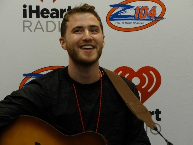 Mike Posner at Z104 in Madison, WI 2/27/14
z104fm.com
