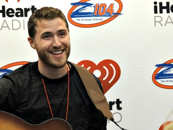 Mike Posner at Z104 in Madison, WI 2/27/14
z104fm.com
