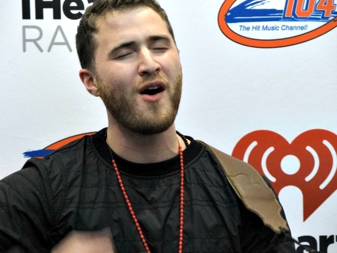 Mike Posner at Z104 in Madison, WI 2/27/14
z104fm.com
