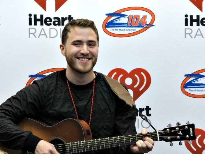 Mike Posner at Z104 in Madison, WI 2/27/14
z104fm.com
