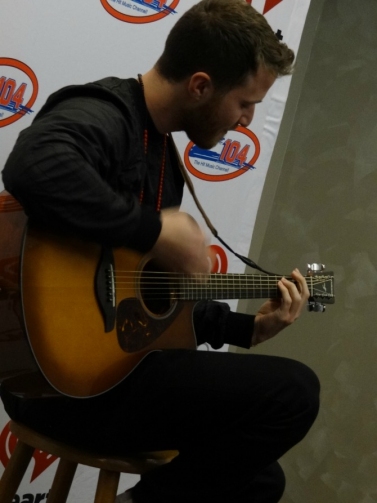 Mike Posner at Z104 in Madison, WI 2/27/14
z104fm.com
