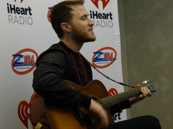 Mike Posner at Z104 in Madison, WI 2/27/14
z104fm.com
