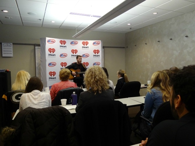Mike Posner at Z104 in Madison, WI 2/27/14
z104fm.com
