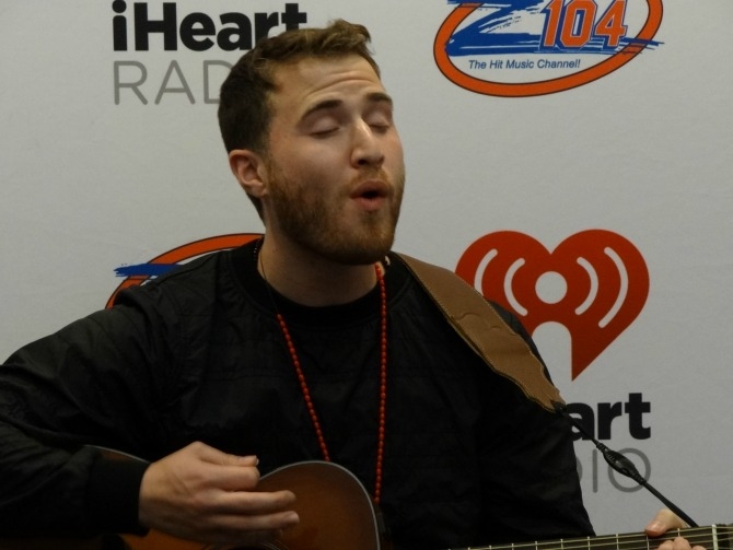 Mike Posner at Z104 in Madison, WI 2/27/14
z104fm.com
