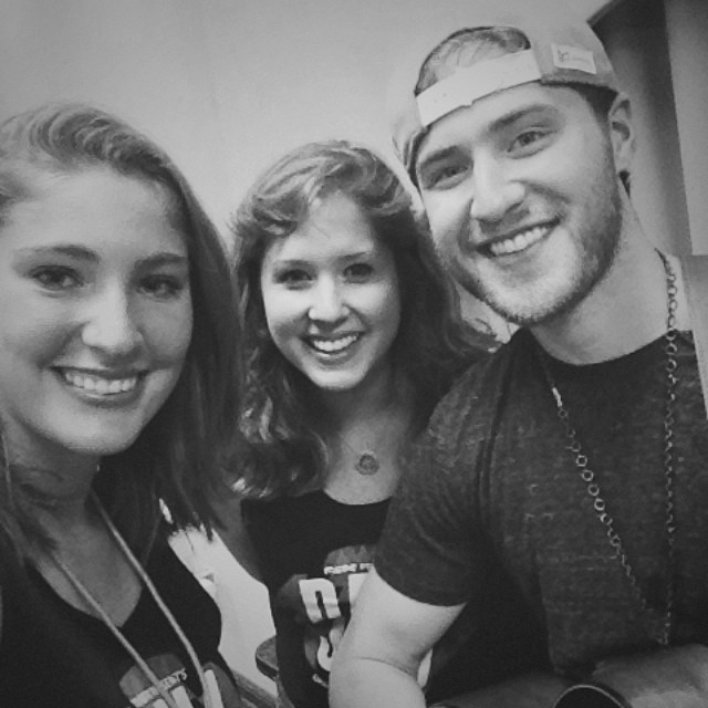 Mike Posner backstage with fans at Dam Jam 2014 at OSU in Corvallis, OR 5/31/14
Instagram @lauren.salgado
