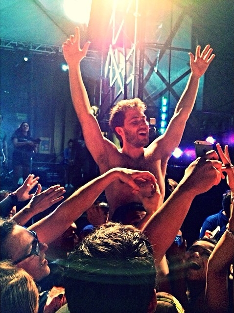 Mike Posner performing at Dam Jam 2014 at OSU in Corvallis, OR 5/31/14
Instagram @mariatgg
