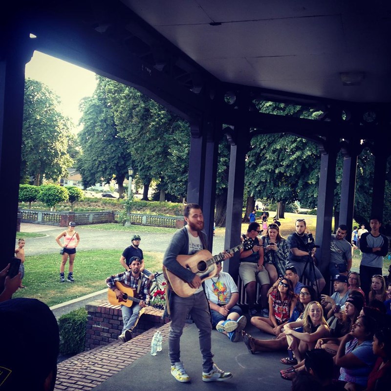 Mike Posner performing at Peninsula Park in Portland, OR July 15, 2015
instagram.com/ashpants84
 Mike Posner performing at Peninsula Park in Portland, OR July 15, 2015
instagram.com/ashpants84
