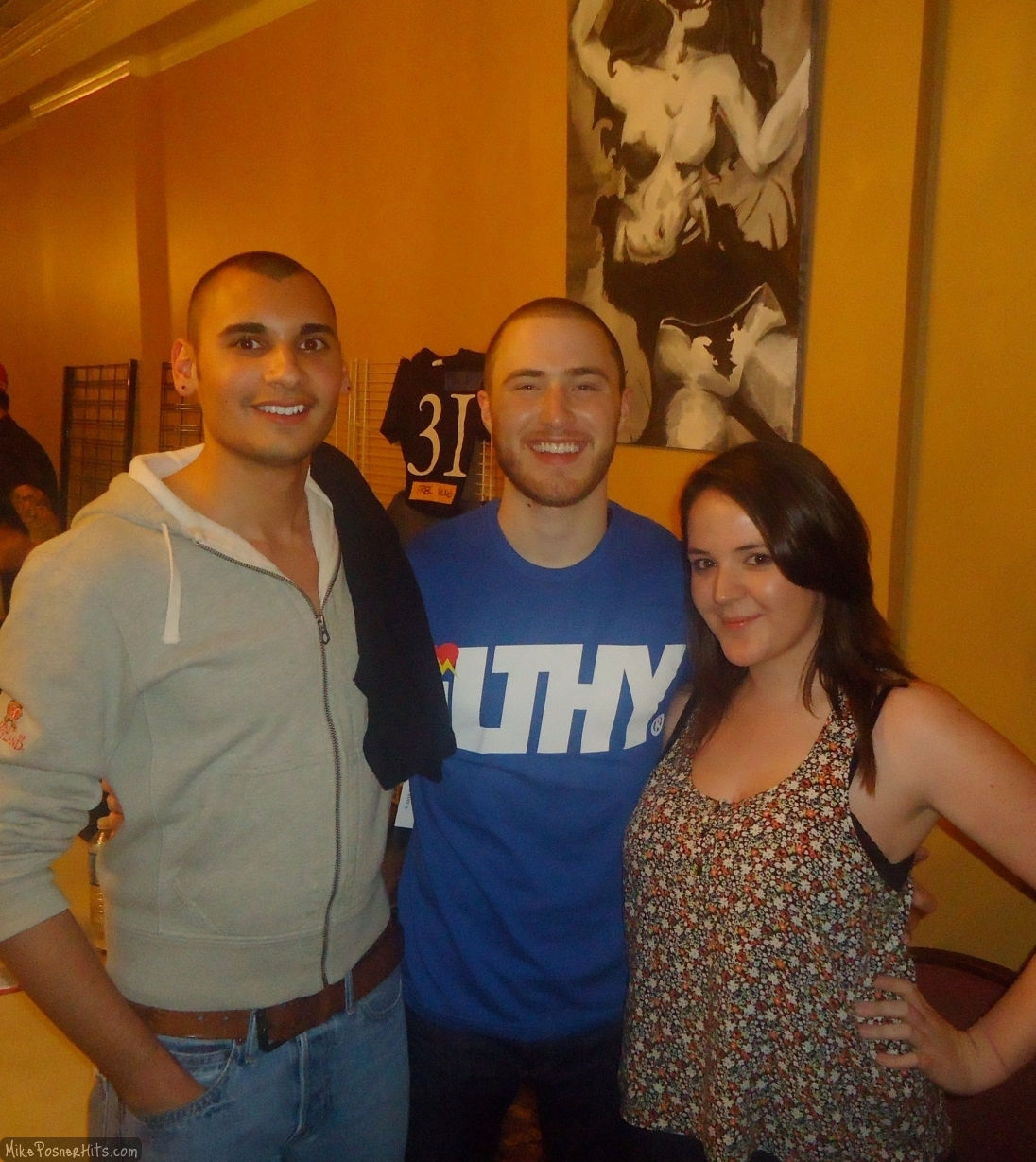 Ryan Lauenroth, Mike Posner, and Rachael
