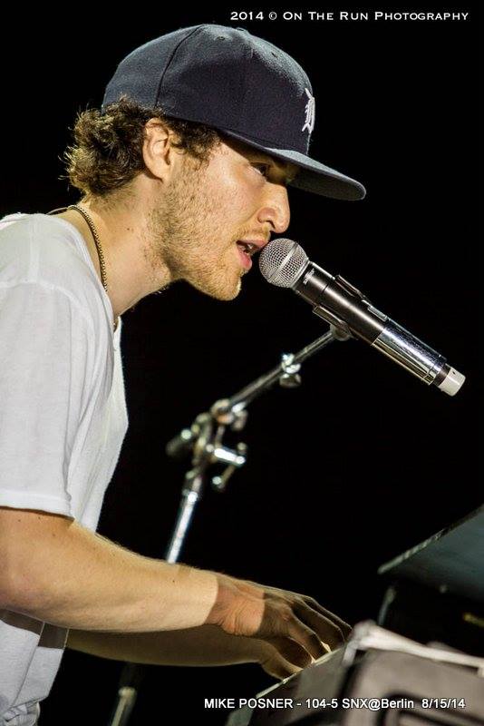 Mike Posner performing at 104.5 SNX Summer Music Festival in Marne, MI 8/15/2014
Photo by Eric Stoike
facebook.com/1045snx
