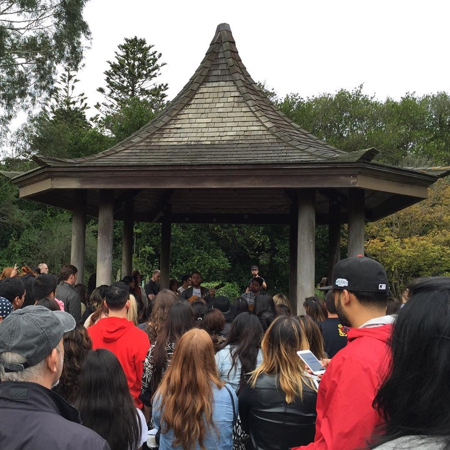 Mike Posner and Adam Friedman performing at San Francisco Botanical Garden in San Francisco, CA July 16, 2015
instagram.com/greenmo10
 Mike Posner and Adam Friedman performing at San Francisco Botanical Garden in San Francisco, CA July 16, 2015
instagram.com/greenmo10