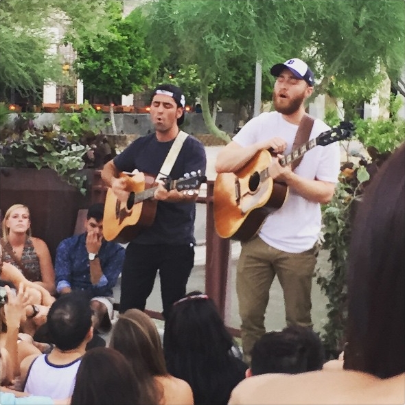 Mike Posner and Adam Friedman performing on the Ninja Tour in Scottsdale, AZ 6/27/2015
instagram.com/mantooth03
 Mike Posner and Adam Friedman performing on the Ninja Tour in Scottsdale, AZ 6/27/2015
instagram.com/mantooth03