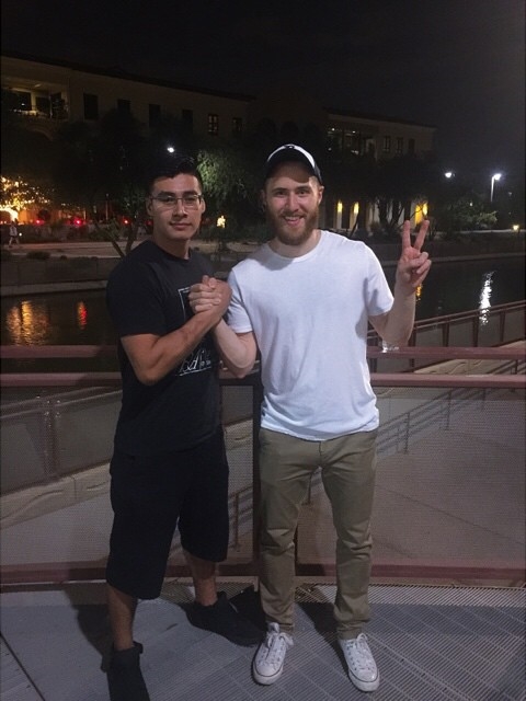 Mike Posner on the Ninja Tour in Scottsdale, AZ 6/27/2015
instagram.com/eduard0luna
 Mike Posner on the Ninja Tour in Scottsdale, AZ 6/27/2015
instagram.com/eduard0luna