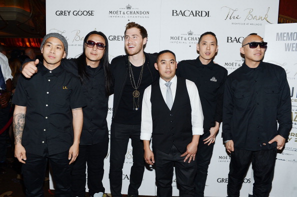 Mike Posner with DJ E-Man and Far East Movement at The Bank Nightclub in Las Vegas, NV 5/24/14
Mike Posner with DJ E-Man and Far East Movement at The Bank Nightclub in Las Vegas, NV 5/24/14