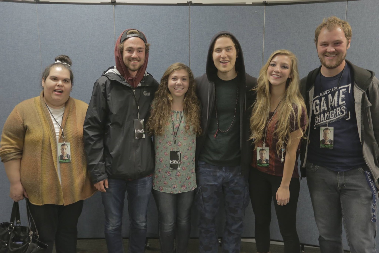 Mike Posner Meet & Greet at USU's The Howl 2014 in Logan, UT 10/25/2014
facebook.com/UtahStateSA
