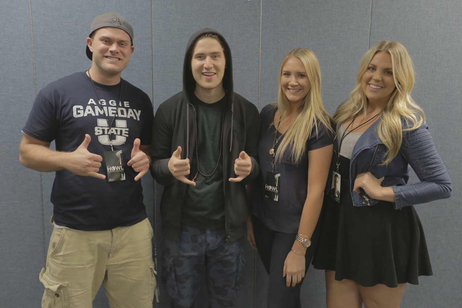 Mike Posner Meet & Greet at USU's The Howl 2014 in Logan, UT 10/25/2014
facebook.com/UtahStateSA
