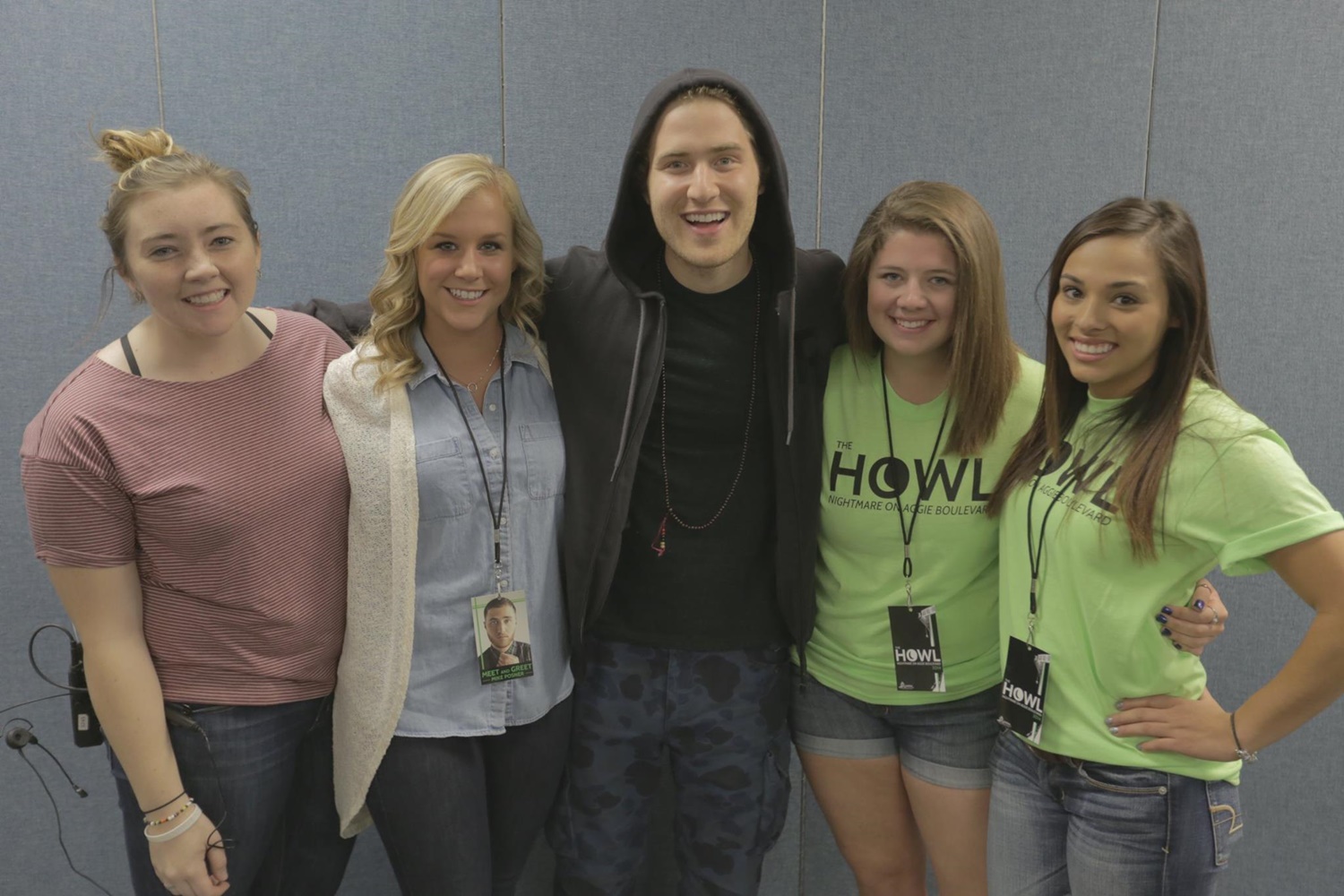 Mike Posner Meet & Greet at USU's The Howl 2014 in Logan, UT 10/25/2014
facebook.com/UtahStateSA
