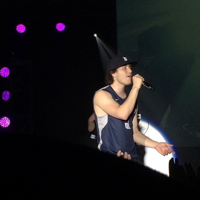 Mike Posner performing at USU's The Howl 2014 in Logan, UT 10/25/2014
instagram.com/blakethebutler007
