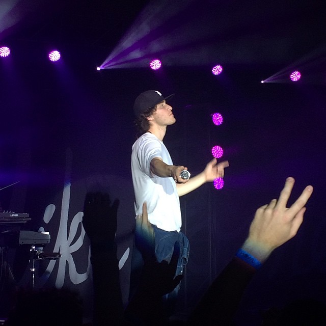 Mike Posner performing at USU's The Howl 2014 in Logan, UT 10/25/2014
instagram.com/b_murder
