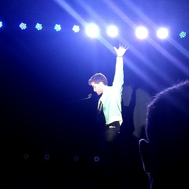 Mike Posner performing at Bye Gosh Fest 2014 at UW Oshkosh in Oshkosh, WI 5/8/14
Instagram @quezyf
