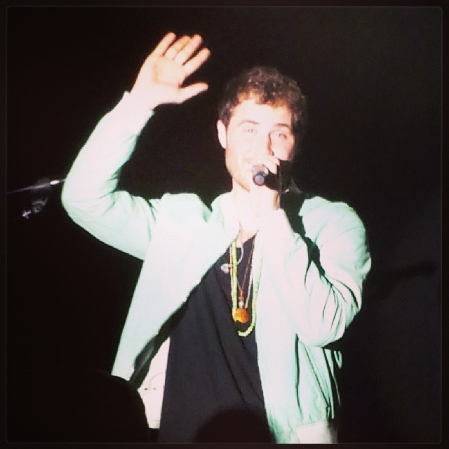 Mike Posner performing at Bye Gosh Fest 2014 at UW Oshkosh in Oshkosh, WI 5/8/14
Instagram @meganbecraft
