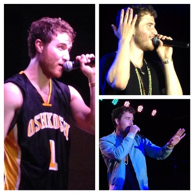 Mike Posner performing at Bye Gosh Fest 2014 at UW Oshkosh in Oshkosh, WI 5/8/14
Instagram @_kayla_lynn
