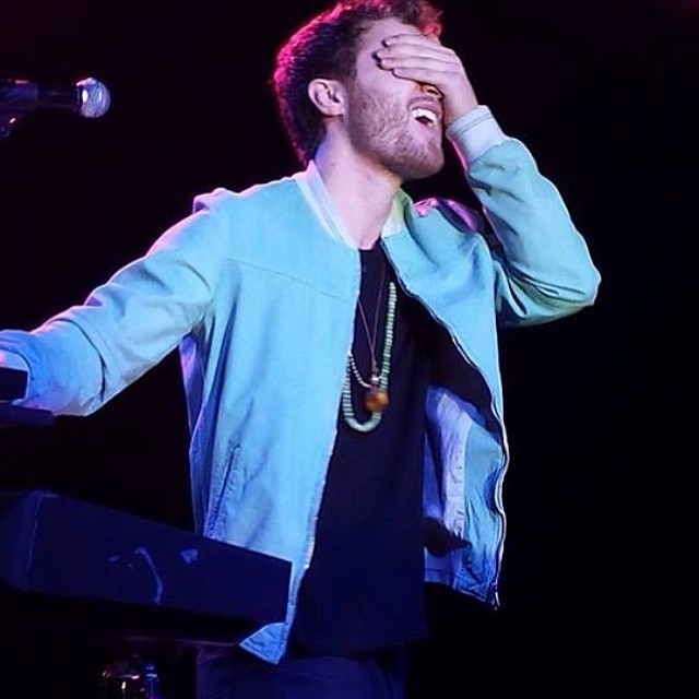 Mike Posner performing at Bye Gosh Fest 2014 at UW Oshkosh in Oshkosh, WI 5/8/14
Instagram @jovana_20

