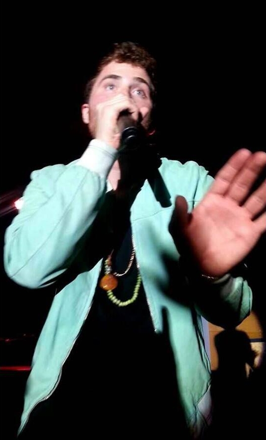 Mike Posner performing at Bye Gosh Fest 2014 at UW Oshkosh in Oshkosh, WI 5/8/14
Twitter @Leisgang_113

