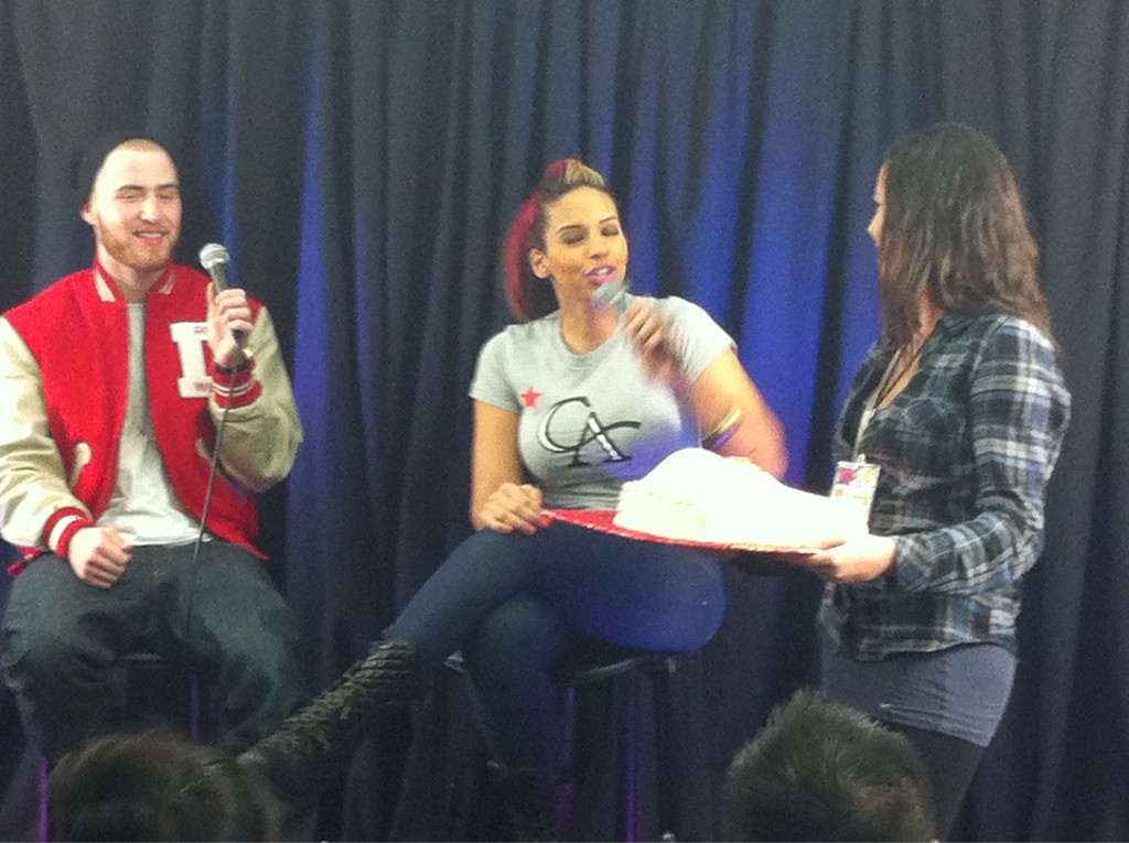 Nessa Gives Mike Posner a Booty Birthday Cake
wild949.com
