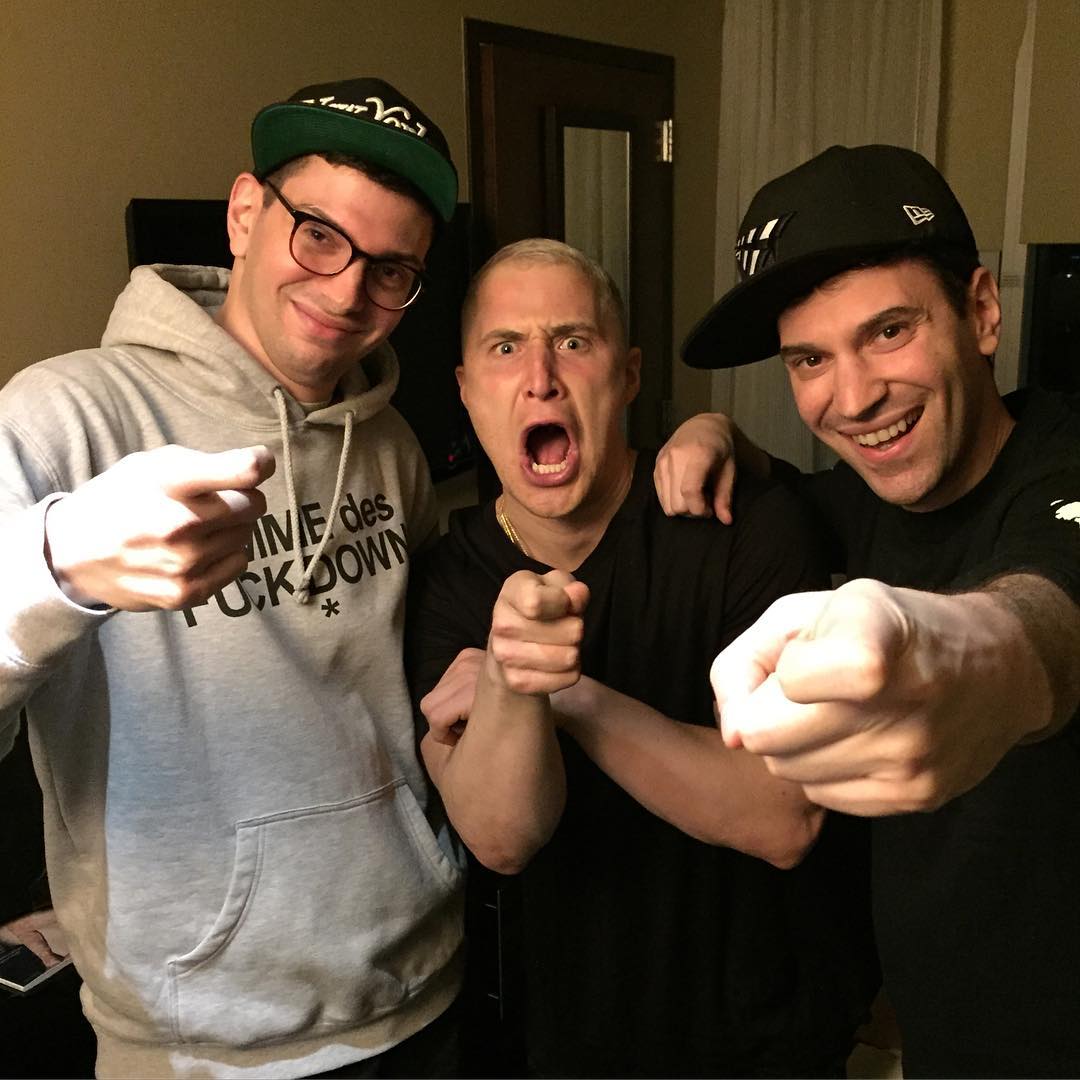 Mike Posner with Eric & Jeff Rosenthal
twitter.com/itsthereal

