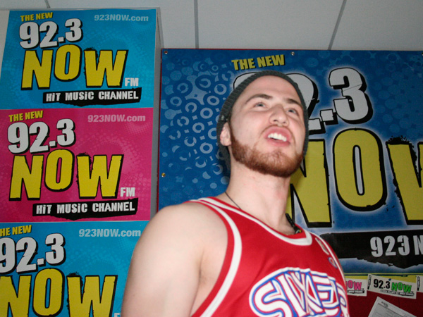 Photo: Joe Cingrana for CBS Radio / 92.3 NOW
 Photo: Joe Cingrana for CBS Radio / 92.3 NOW
